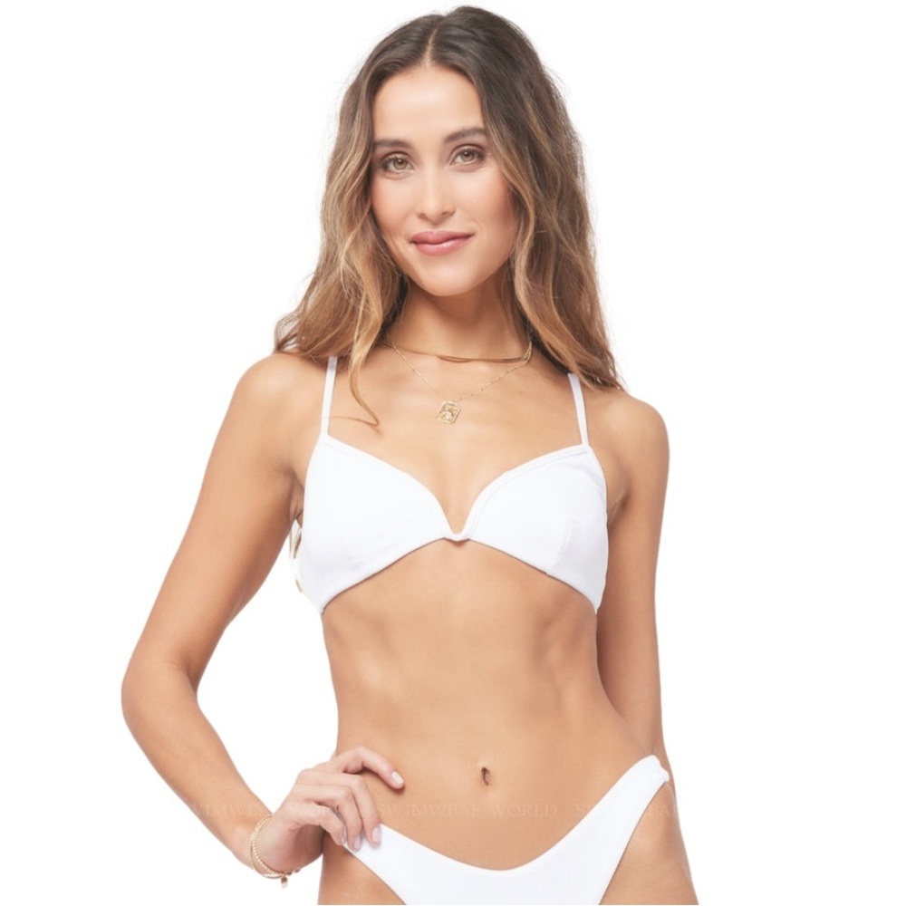 L space Helena bikini top